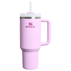 Splash-Resistant FlowState The Quencher H2.0 Flowstate Tumbler  | Stanley Create D332L - Premium Stainless Steel Straw Cup for All-Day Hydration - Soft Orchid