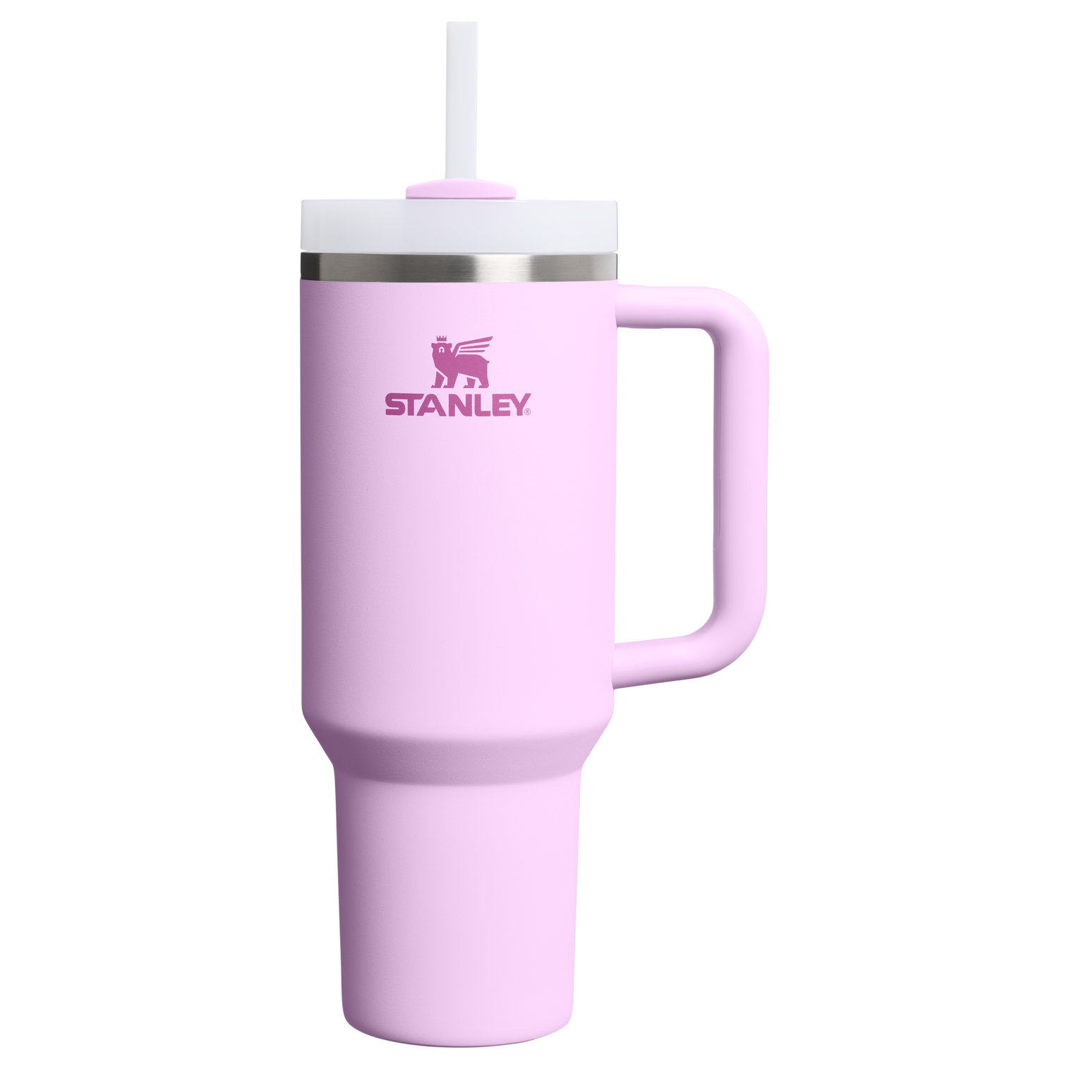 Large Capacity The Quencher H2.0 Flowstate Tumbler D050X - Premium Stainless Steel Straw Cup for All-Day Hydration - Soft Orchid
