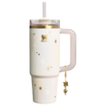 Double-Wall Vacuum The Quencher Luxe H2.0 Flowstate Tumbler D209D - Double-Wall Vacuum Insulated Travel Tumbler with Straw - Starlight Shimmer