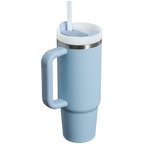 Insulated Travel The Quencher H2.0 Flowstate Tumbler | Stanley Create D331C - Double-Wall Vacuum Insulated Travel Tumbler with Straw Detail