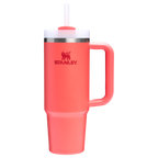 Double-Wall Vacuum The Quencher H2.0 Flowstate Tumbler D051L - Double-Wall Vacuum Insulated Travel Tumbler with Straw - Hot Coral