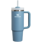 Insulated Travel The Quencher H2.0 Flowstate Tumbler | Stanley Create D331C - Double-Wall Vacuum Insulated Travel Tumbler with Straw Detail