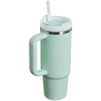 Insulated Travel The Quencher H2.0 Flowstate Tumbler | Stanley Create D331C - Double-Wall Vacuum Insulated Travel Tumbler with Straw Detail