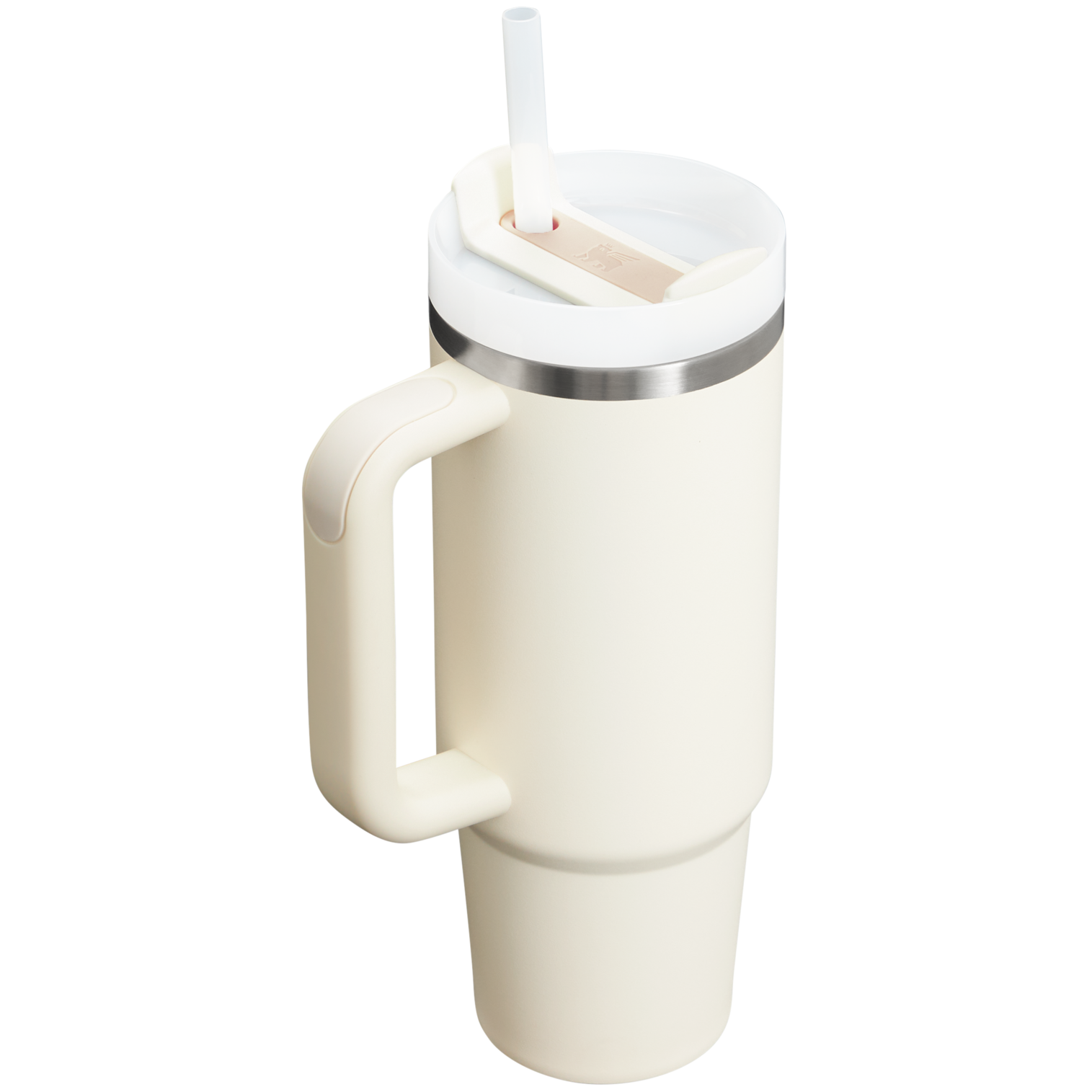 Insulated Travel The Quencher H2.0 Flowstate Tumbler | Stanley Create D331C - Double-Wall Vacuum Insulated Travel Tumbler with Straw Detail