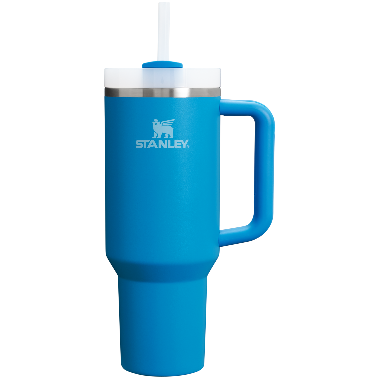 Large Capacity The Quencher H2.0 Flowstate Tumbler D050X - Premium Stainless Steel Straw Cup for All-Day Hydration - Azure