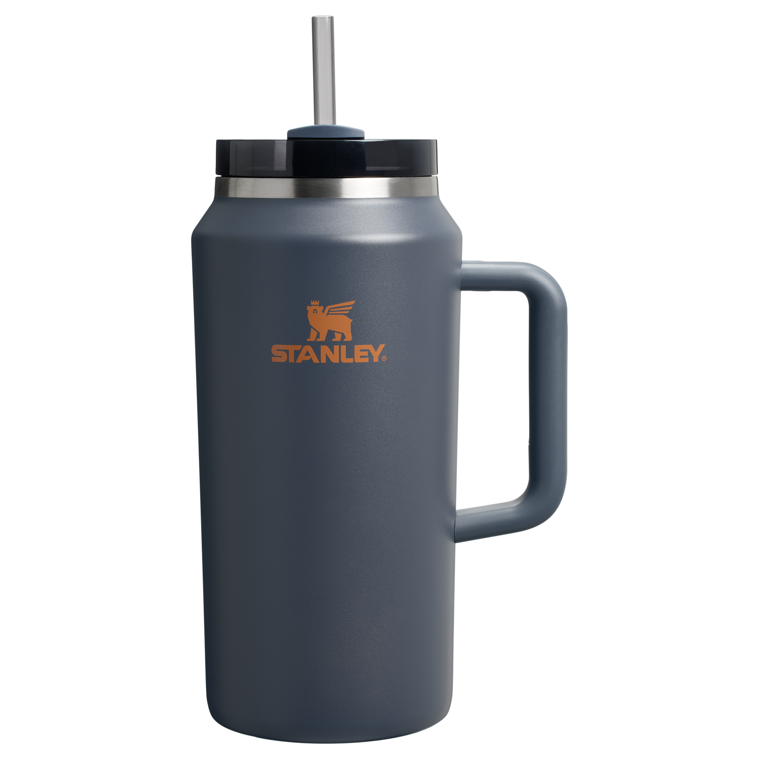 Splash-Resistant FlowState The Quencher H2.0 Flowstate Tumbler D033Q - Double-Wall Vacuum Insulated Travel Tumbler with Straw - Twilight