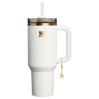 Car-Cup Friendly The Quencher Luxe H2.0 Flowstate Tumbler D170A - FlowState 3-Position Lid Insulated Travel Mug - Pale Stone Snakeskin