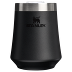 Vacuum Insulated Wine The Reserve Wine Tumbler | Stanley Create D302P - Premium Insulated Egg-Shaped Wine Glass for Outdoors - Black 2.0