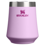 Vacuum Insulated Wine The Reserve Wine Tumbler | Stanley Create D302P - Premium Insulated Egg-Shaped Wine Glass for Outdoors - Soft Orchid