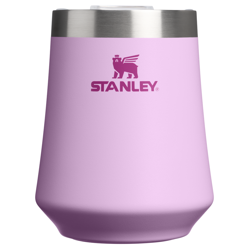 Vacuum Insulated Wine The Reserve Wine Tumbler D125V - Elegant Stemless Vacuum Insulated Wine Tumbler - Soft Orchid