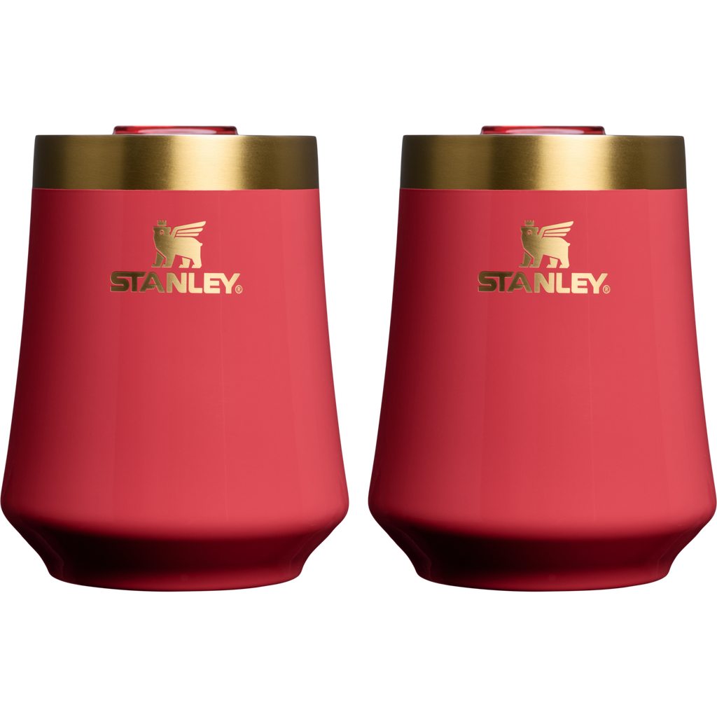 Vacuum Insulated Wine The Cheers & Cheer Reserve Wine Tumbler | 2-pack D190T - Reserve Collection Stainless Steel Whiskey Cup Detail