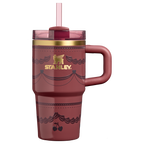 Car-Cup Friendly The Valentine’s Day Quencher H2.0  Flowstate Tumbler D234X - 40oz Large Capacity Car-Cup Friendly Quencher - Red Velvet Cake