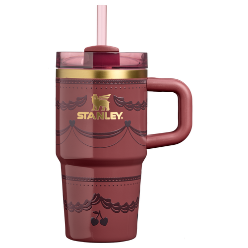 Car-Cup Friendly The Valentine’s Day Quencher H2.0  Flowstate Tumbler D234X - 40oz Large Capacity Car-Cup Friendly Quencher - Red Velvet Cake