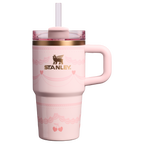 Car-Cup Friendly The Valentine’s Day Quencher H2.0  Flowstate Tumbler D234X - 40oz Large Capacity Car-Cup Friendly Quencher - Pink Velvet Cake