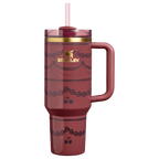 Double-Wall Vacuum The Valentine’s Day Quencher H2.0 Flowstate Tumbler D231T - Premium Stainless Steel Straw Cup for All-Day Hydration - Red Velvet Cake