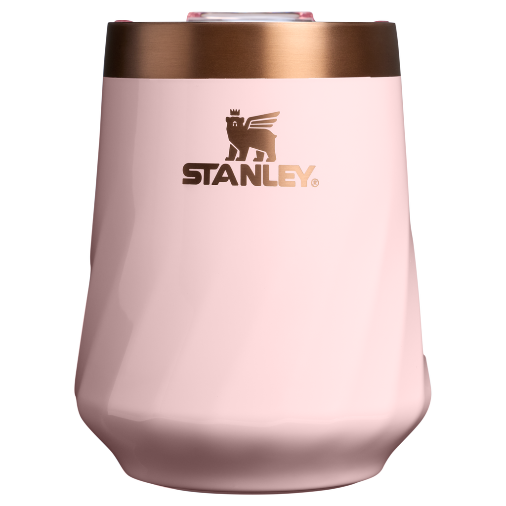 Flavor-Preserving The Valentine’s Day Textured Reserve Wine Tumbler D233K - Shatterproof Flavor-Preserving Cocktail Tumbler with Lid - Pink Velvet Gloss
