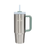Double-Wall Vacuum The Quencher H2.0 Flowstate Tumbler D051L - Double-Wall Vacuum Insulated Travel Tumbler with Straw Detail